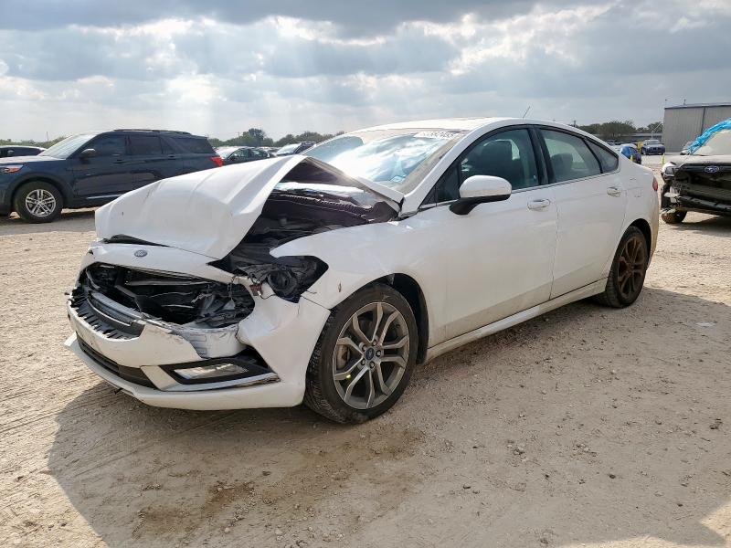 FORD FUSION SE 2017 with VIN 3FA6P0HD3HR252033 - Photo from auction