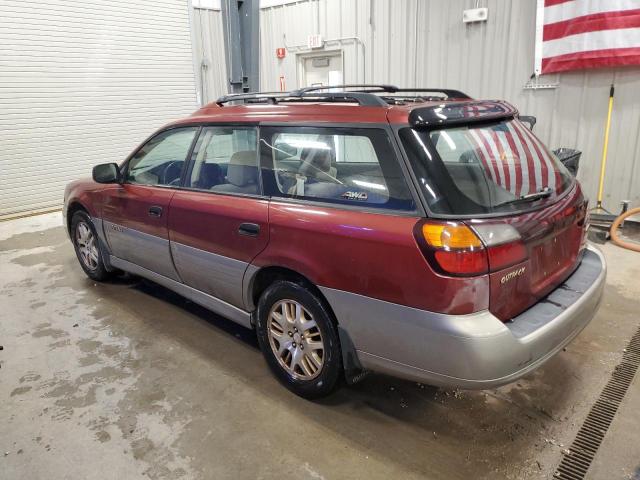 Photo 2 from auction – 2002 SUBARU LEGACY OUT with VIN 4S3BH665527607996