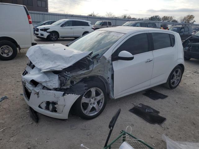 CHEVROLET SONIC LTZ 2013 with VIN 1G1JF6SB0D4223330 - Photo from auction