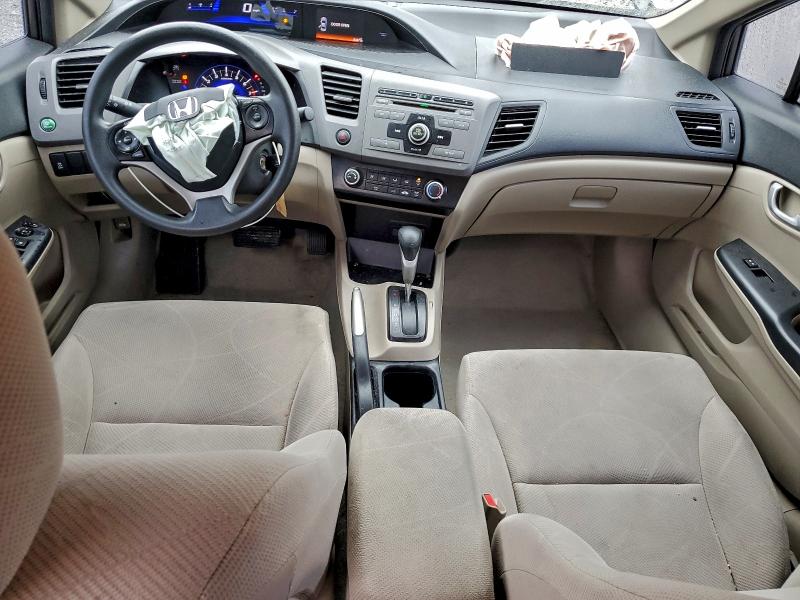 Photo 8 from auction – 2012 HONDA CIVIC LX with VIN 19XFB2F58CE317586