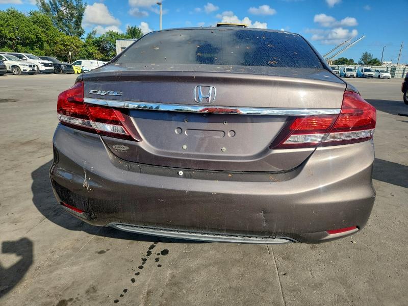 Photo 6 from auction – 2015 HONDA CIVIC with VIN 19XFB2F82FE233326