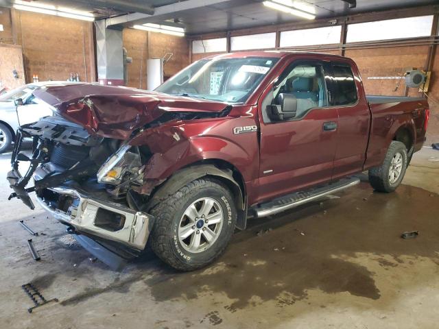FORD F150 SUPER 2017 with VIN 1FTEX1EP5HFA43710 - Photo from auction