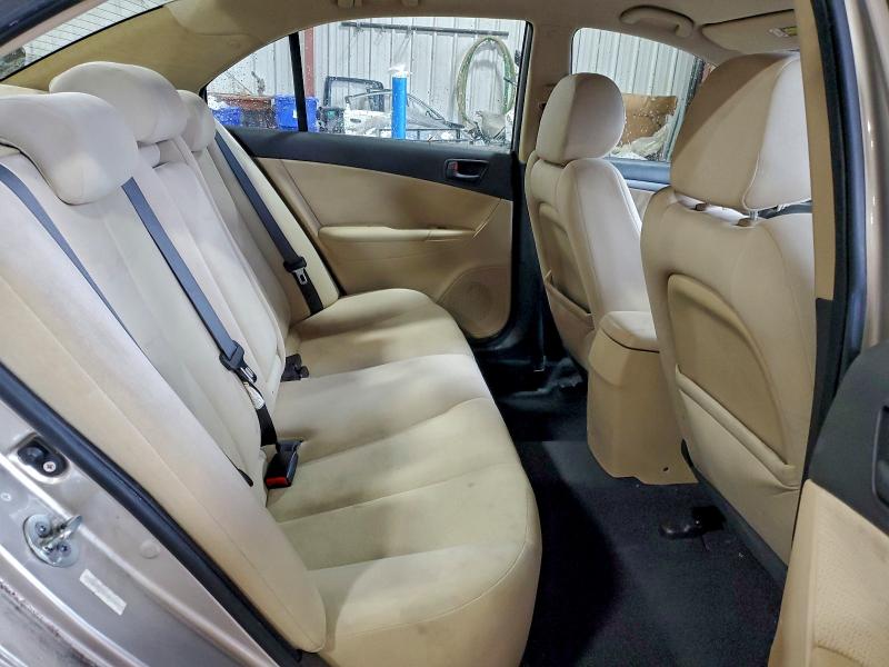 Photo 10 from auction – 2010 HYUNDAI SONATA GLS with VIN 5NPET4AC8AH647988