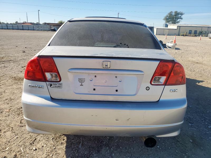 Photo 6 from auction – 2005 HONDA CIVIC EX with VIN 2HGES26725H543337