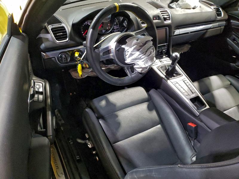 Photo 8 from auction – 2016 PORSCHE CAYMAN S with VIN WP0AB2A81GK185768