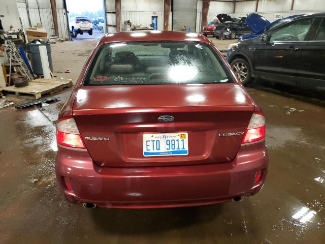 Photo 6 from auction – 2009 SUBARU LEGACY 2.5 with VIN 4S3BL616197226753