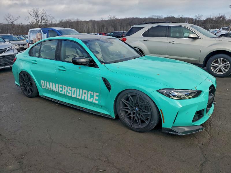 Photo 4 from auction – 2024 BMW M3 COMPETI with VIN WBS43AY01RFT27965