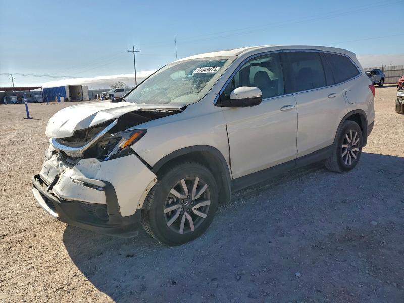HONDA PILOT EXL 2019 with VIN 5FNYF5H4XKB013302 - Photo from auction