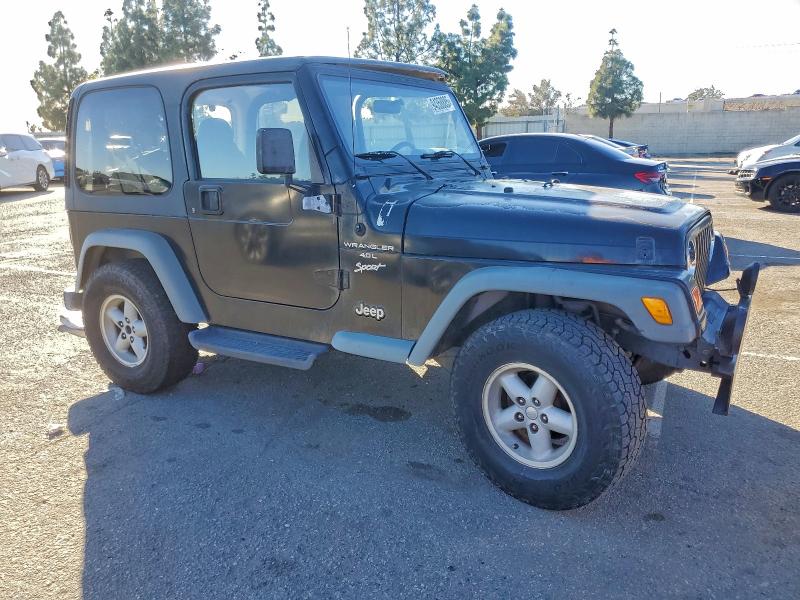 Photo 4 from auction – 2000 JEEP WRANGLER / with VIN 1J4FA49S5YP722998
