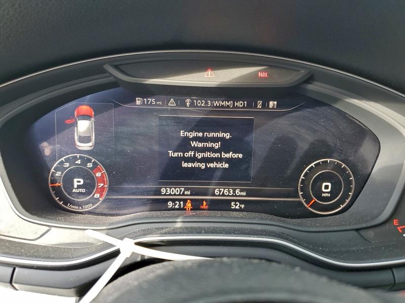 Photo 9 from auction – 2018 AUDI S5 PRESTIG with VIN WAUC4CF5XJA011117