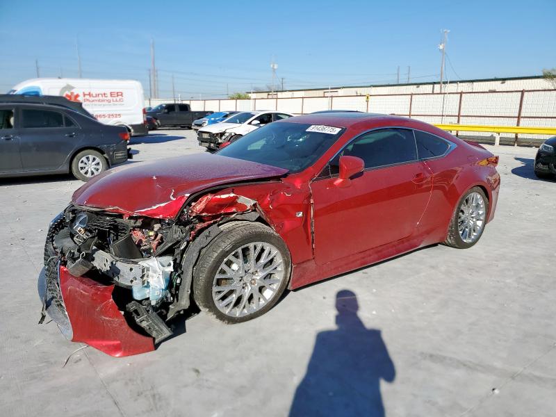 LEXUS RC 350 2016 with VIN JTHHE5BC5G5012276 - Photo from auction