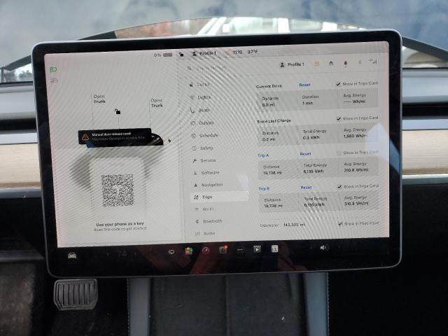 Photo 9 from auction – 2022 TESLA MODEL 3 with VIN 5YJ3E1EA9NF188869