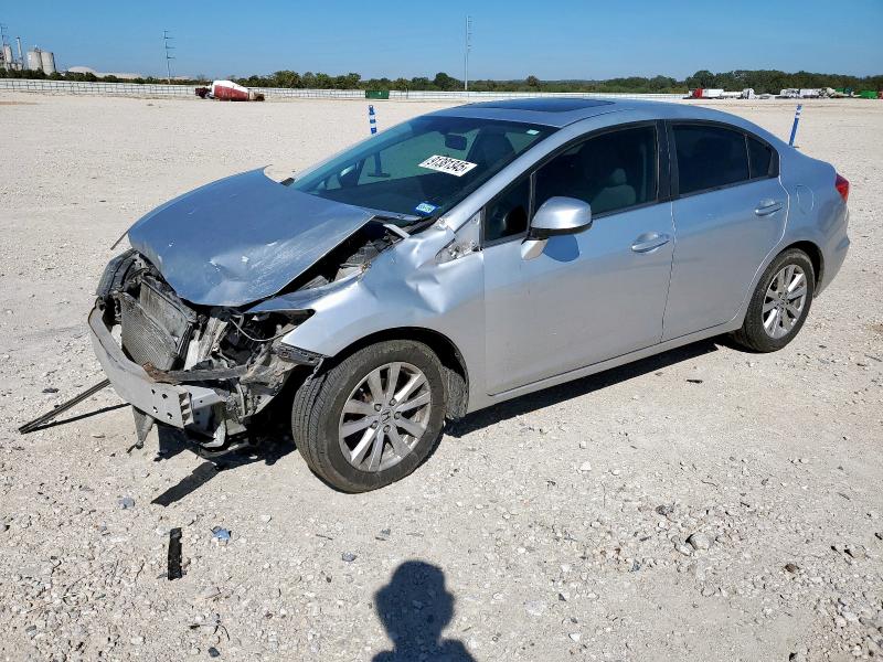 HONDA CIVIC EX 2012 with VIN 2HGFB2F84CH610367 - Photo from auction