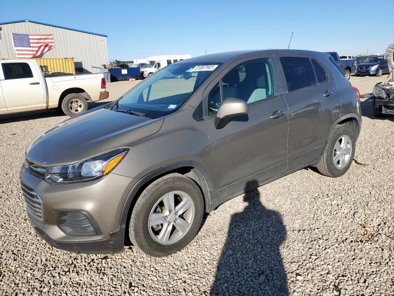 CHEVROLET TRAX 2020 with VIN KL7CJKSB2LB353883 - Photo from auction