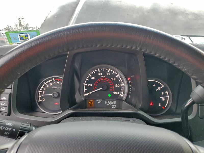 Photo 9 from auction – 2012 HONDA RIDGELINE with VIN 5FPYK1F58CB457643