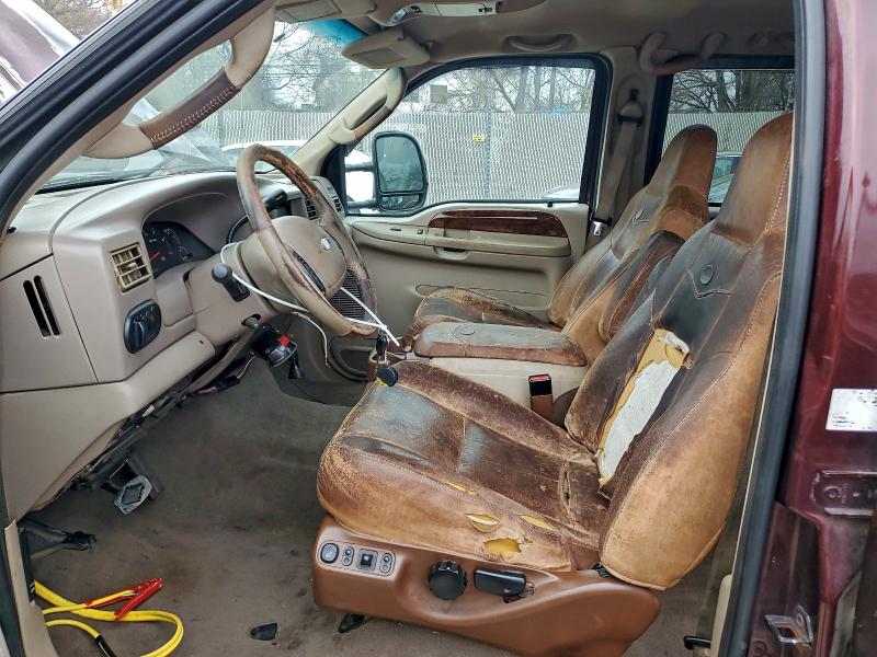 Photo 7 from auction – 2004 FORD F250 SUPER with VIN 1FTNW21P34EA06492