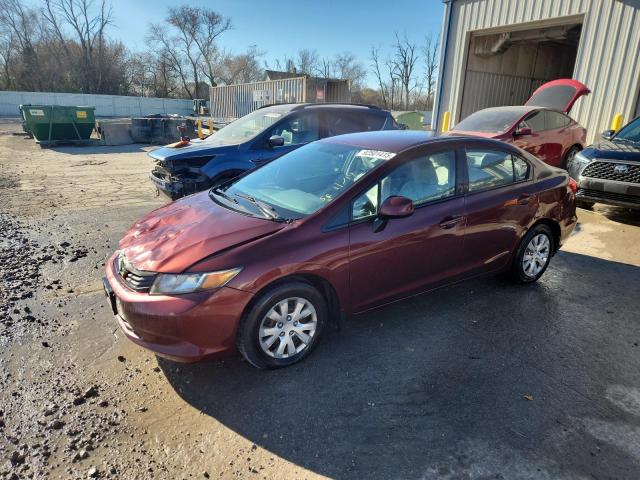 HONDA CIVIC LX 2012 with VIN 19XFB2F50CE043820 - Photo from auction