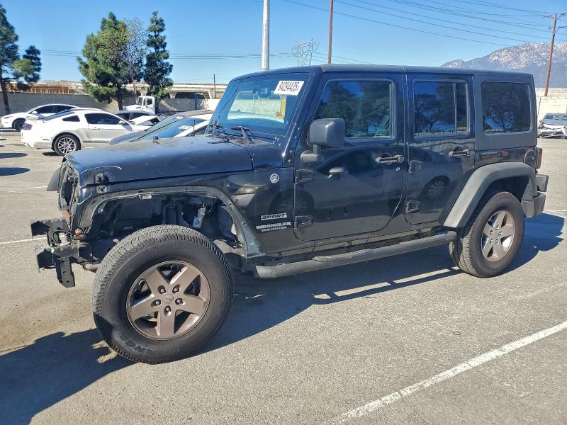 Photo 1 from auction – 2014 JEEP WRANGLER U with VIN 1C4BJWDG0EL277074