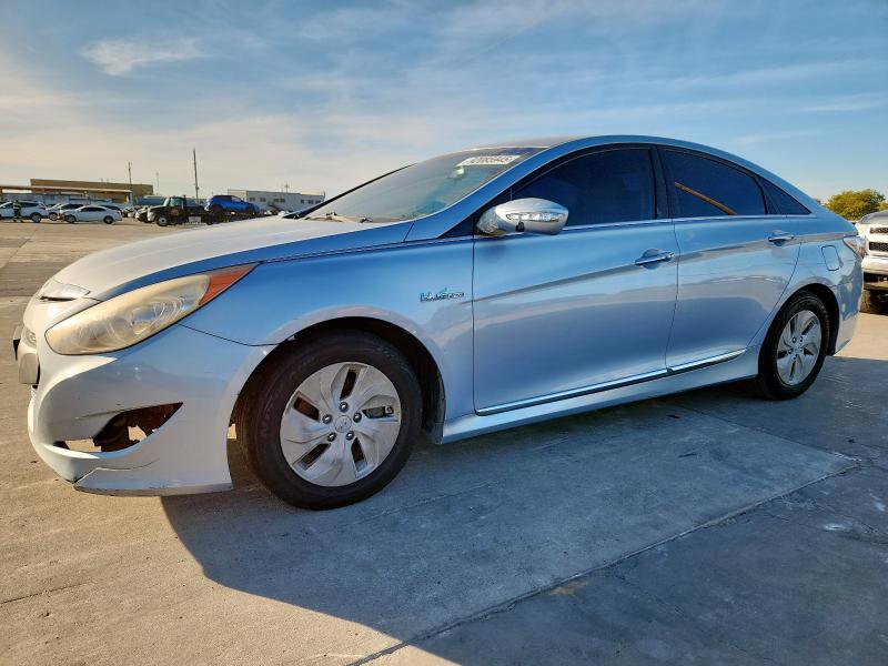 HYUNDAI SONATA HYB 2014 with VIN KMHEC4A48EA114167 - Photo from auction