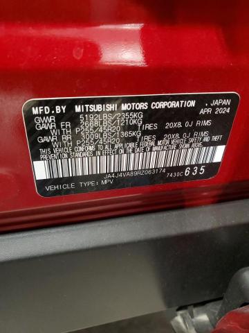 Photo 14 from auction – 2024 MITSUBISHI OUTLANDER with VIN JA4J4VA89RZ063174