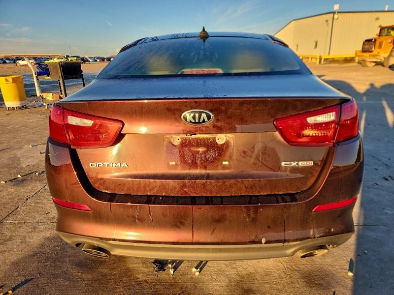 Photo 6 from auction – 2014 KIA OPTIMA EX with VIN 5XXGN4A72EG324446