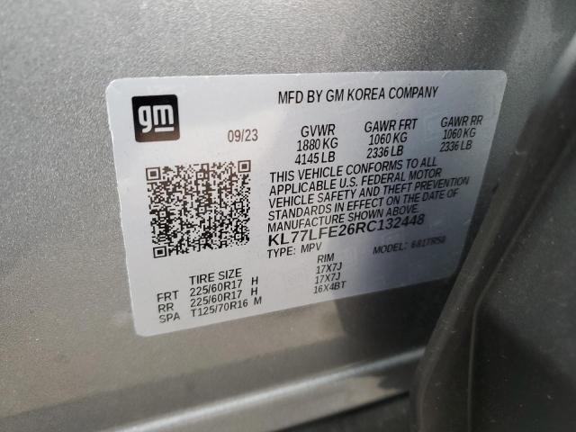 Photo 14 from auction – 2024 CHEVROLET TRAX LS with VIN KL77LFE26RC132448