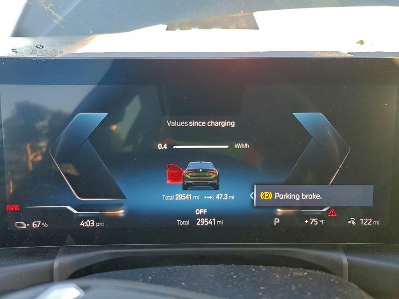 Photo 9 from auction – 2023 BMW I4 EDRIVE with VIN WBY43AW08PFR27162