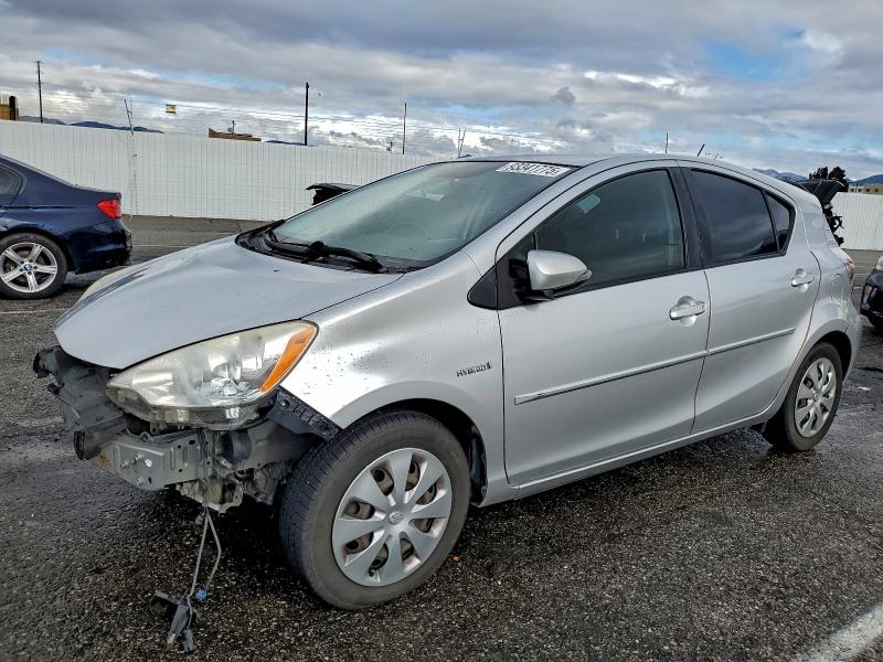 TOYOTA PRIUS C 2012 with VIN JTDKDTB39C1527104 - Photo from auction