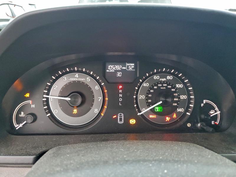 Photo 9 from auction – 2016 HONDA ODYSSEY SE with VIN 5FNRL5H33GB145328
