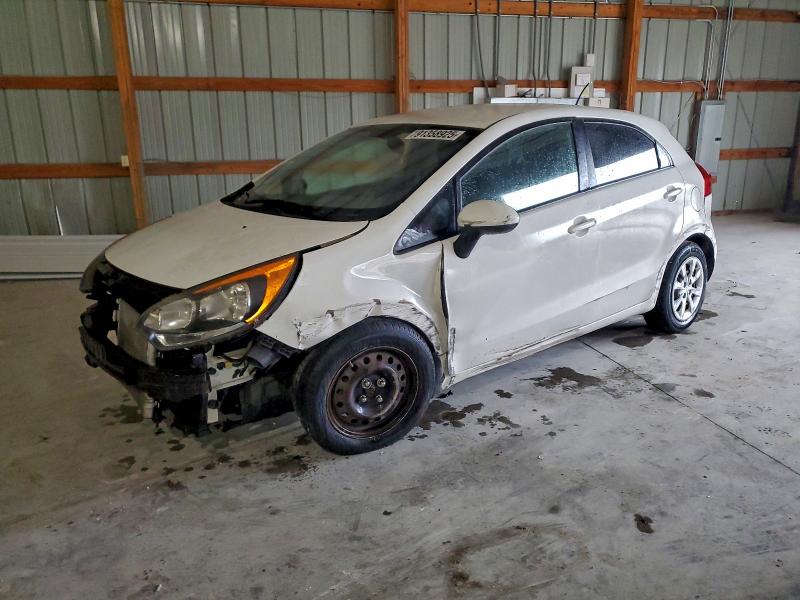 KIA RIO LX 2012 with VIN KNADM5A39C6015865 - Photo from auction