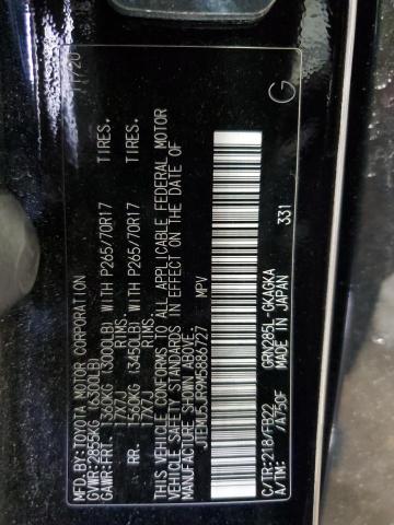 Photo 14 from auction – 2021 TOYOTA 4RUNNER SR with VIN JTEMU5JR9M5886727