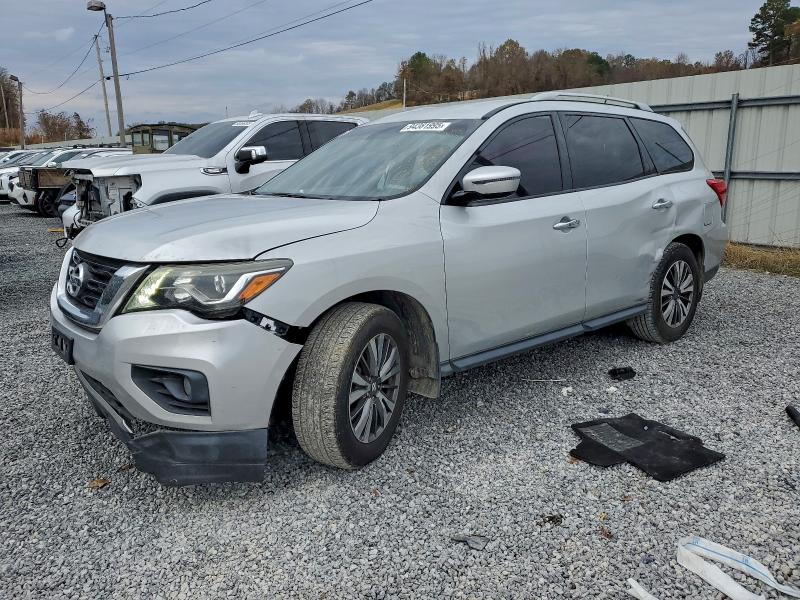 NISSAN PATHFINDER 2018 with VIN 5N1DR2MN9JC654192 - Photo from auction