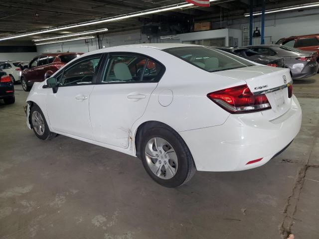 Photo 2 from auction – 2014 HONDA CIVIC LX with VIN 19XFB2F5XEE020595