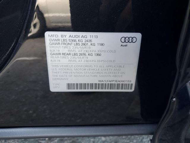 Photo 14 from auction – 2014 AUDI Q5 PREMIUM with VIN WA1LFAFP3EA060159