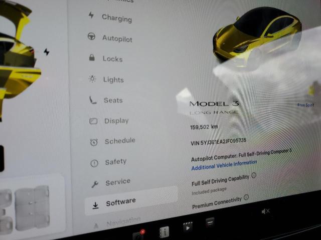 Photo 9 from auction – 2018 TESLA MODEL 3 with VIN 5YJ3E1EA2JF095735