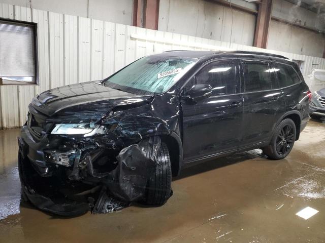 Photo 1 from auction – 2022 HONDA PILOT BLAC with VIN 5FNYF6H7XNB014406