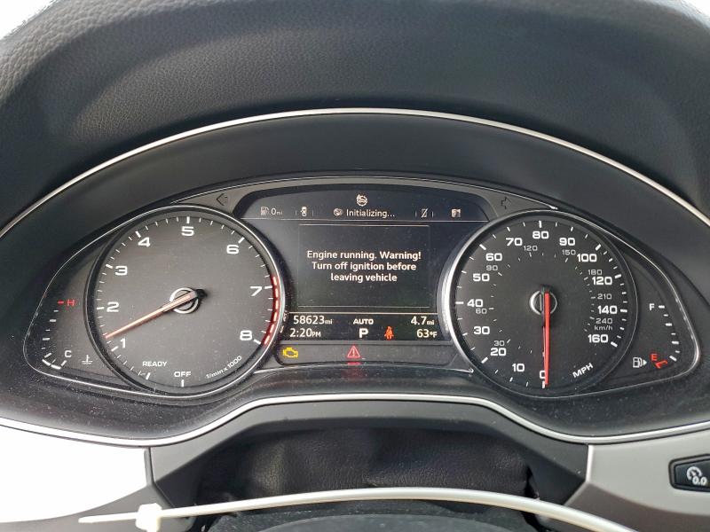 Photo 9 from auction – 2018 AUDI Q7 PREMIUM with VIN WA1AHAF73JD006533