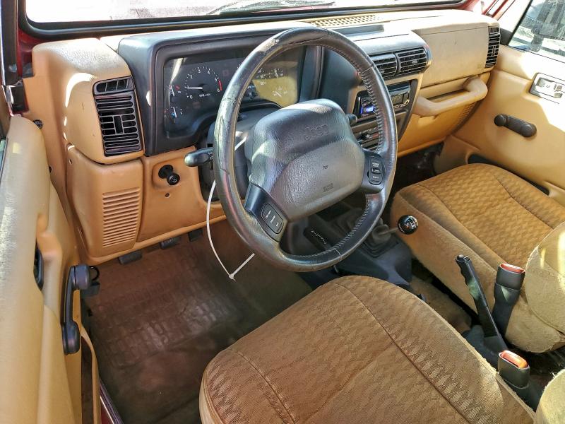 Photo 8 from auction – 1998 JEEP WRANGLER with VIN 1J4FY29P6WP767635
