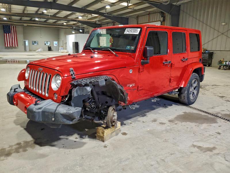 JEEP WRANGLER U 2018 with VIN 1C4BJWEG6JL807749 - Photo from auction