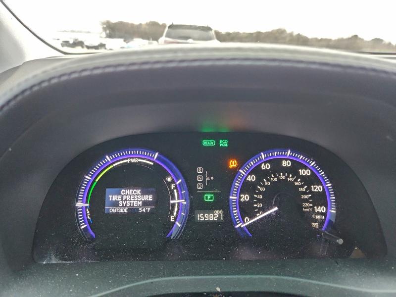 Photo 9 from auction – 2011 LEXUS HS 250H with VIN JTHBB1BAXB2044558
