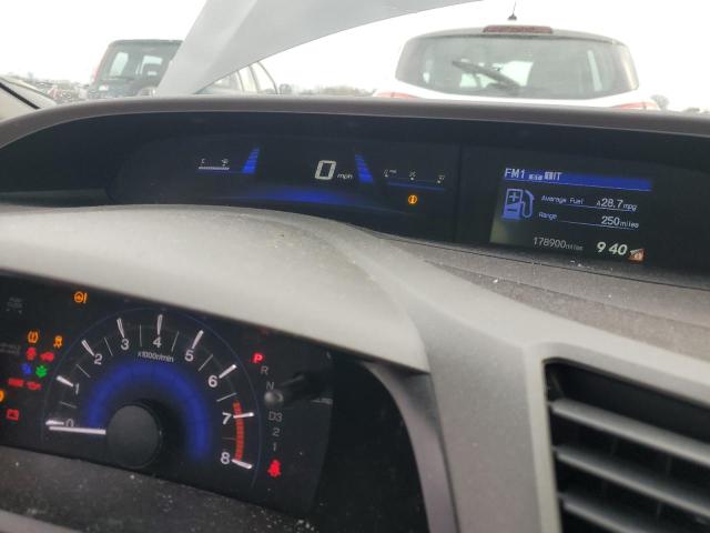 Photo 9 from auction – 2012 HONDA CIVIC LX with VIN 19XFB2F59CE105540