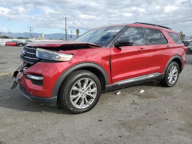FORD EXPLORER X 2020 with VIN 1FMSK7DH3LGA82311 - Photo from auction
