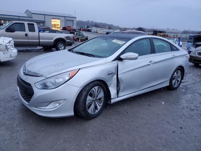 HYUNDAI SONATA 2014 with VIN KMHEC4A40EA107780 - Photo from auction