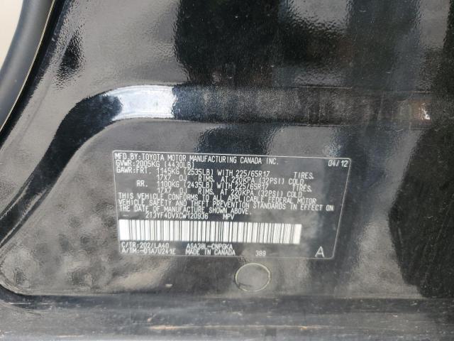 Photo 14 from auction – 2012 TOYOTA RAV4 LIMIT with VIN 2T3YF4DVXCW120936