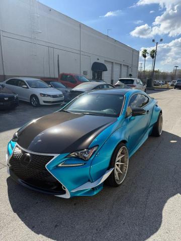 Photo 2 from auction – 2016 LEXUS RC 200T with VIN JTHHA5BCXG5003021