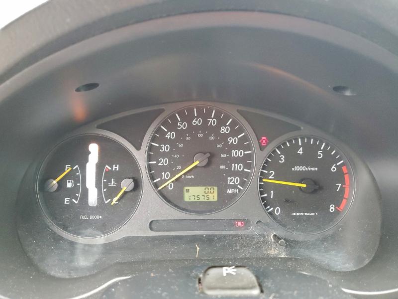 Фото 9 с аукциона – 2002 SUBARU IMPREZA TS с VIN JF1GG65542H811022