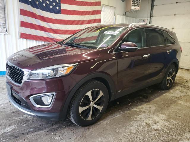 KIA SORENTO EX 2018 with VIN 5XYPHDA15JG354792 - Photo from auction