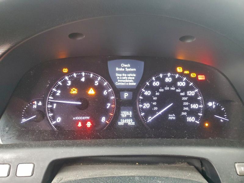 Photo 9 from auction – 2008 LEXUS LS 460 with VIN JTHBL46F185056531