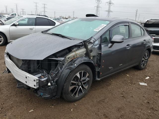 HONDA CIVIC EX 2013 with VIN 19XFB2F80DE024678 - Photo from auction