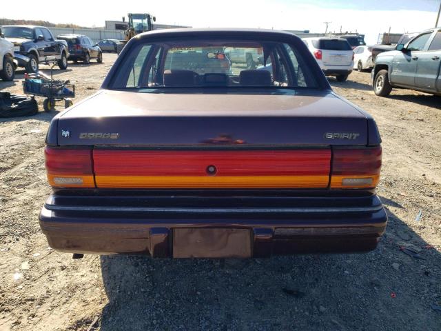 Photo 6 from auction – 1993 DODGE SPIRIT with VIN 3B3XA46K9PT640136